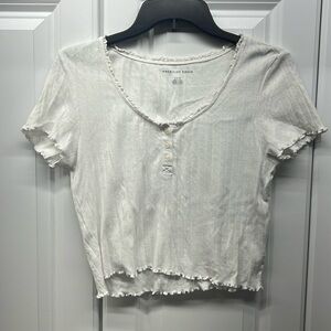 American Eagle - White Tee - Small